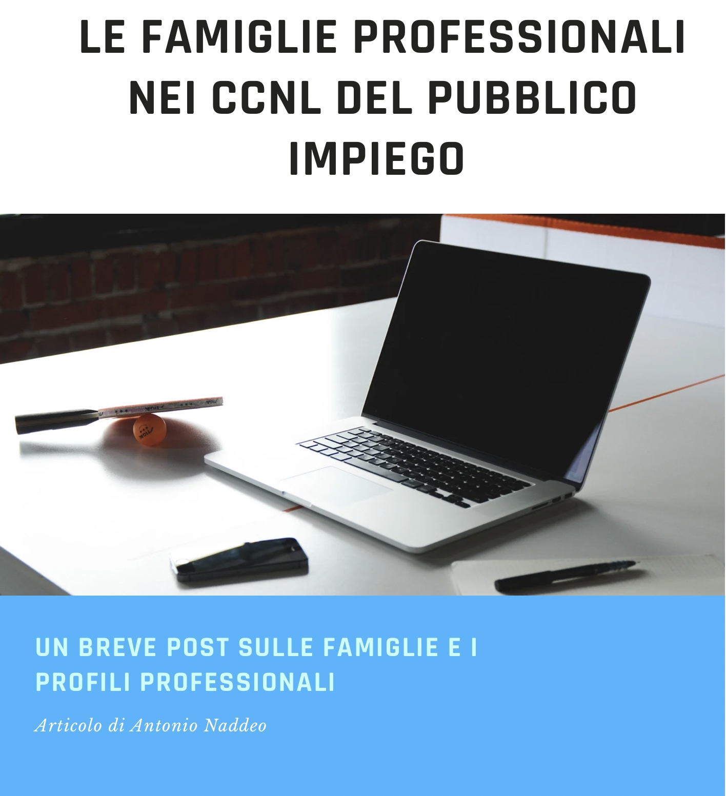 Le famiglie professionali nei  CCNL 2019-2021 del pubblico impiego (aggiornamento)